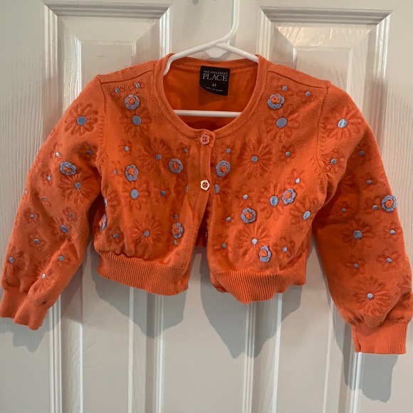 Children's Place Girl's Cardigan Sweater - Picture 1 of 4